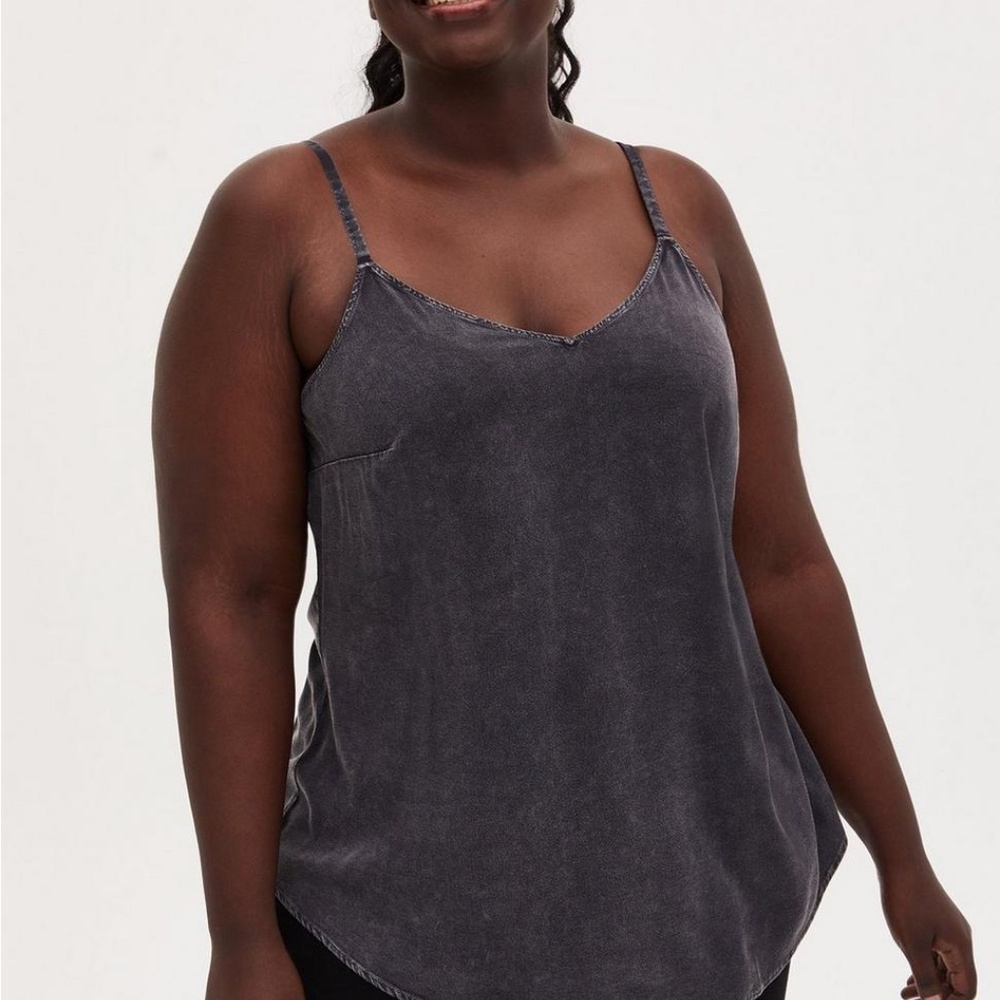 Torrid Gray Cami - Plus Size 00